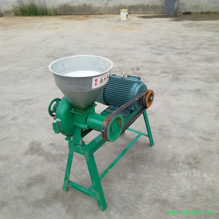 自吸式中药粉碎磨粉机 养殖用粉碎机 锥形278去麸皮磨面机图5