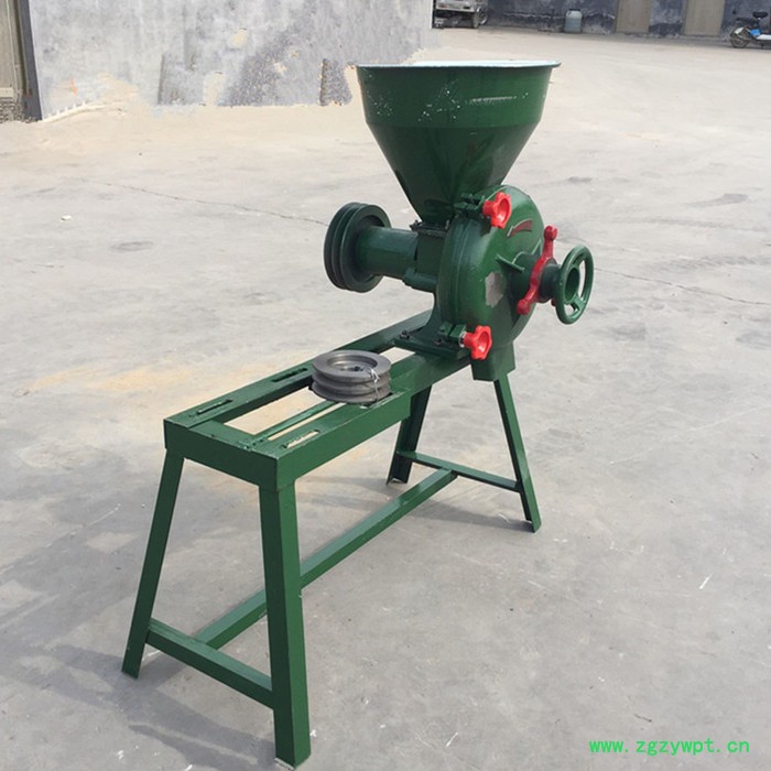 自吸式中药粉碎磨粉机 养殖用粉碎机 锥形278去麸皮磨面机图6