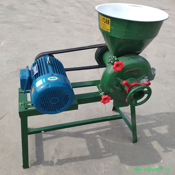 自吸式中药粉碎磨粉机 养殖用粉碎机 锥形278去麸皮磨面机图2