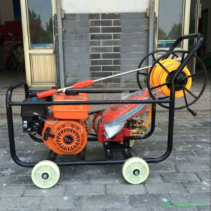 小型饲料颗粒机漠河县远射程打药机报价汽油高压打药机图3