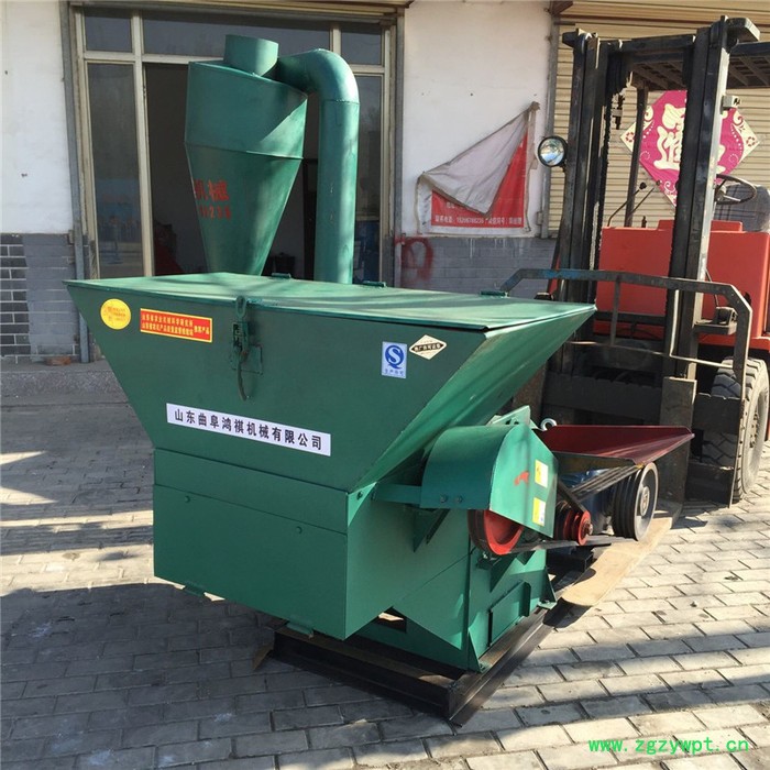 沙克龙粉碎机图片 中药粉碎机家用 鸿祺HH锤片饲料粉碎机