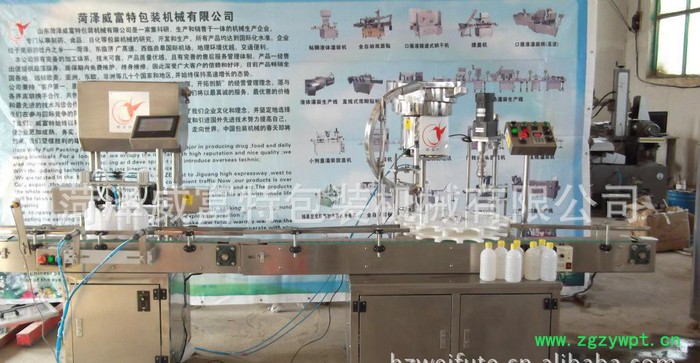 贴标机 灌装生产线 高智能无调节通用型灌装机 旋盖机图3