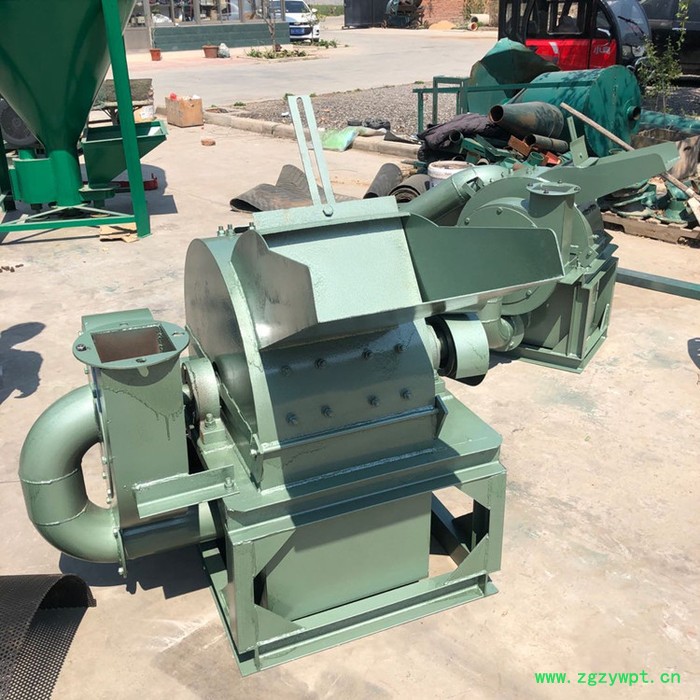 420双口木材粉碎机中草药木材粉碎机圆木粉碎机削片机 饲料颗粒机图3