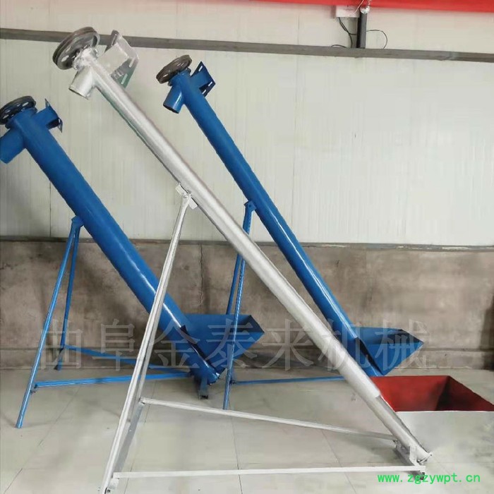 山东厂家JTL-160型 中药粉螺旋提升机  倾斜干粉螺旋提升机多用途 **图7