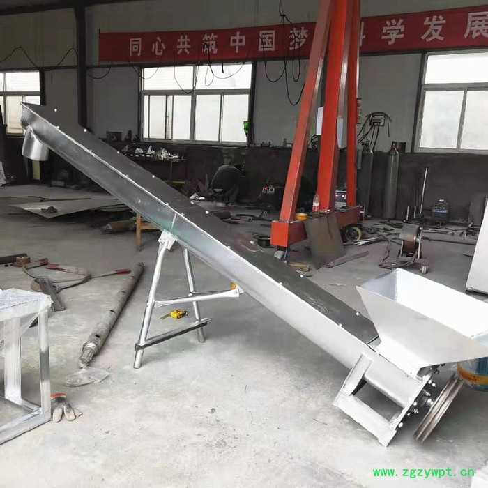 山东厂家JTL-160型 中药粉螺旋提升机  倾斜干粉螺旋提升机多用途 **图6