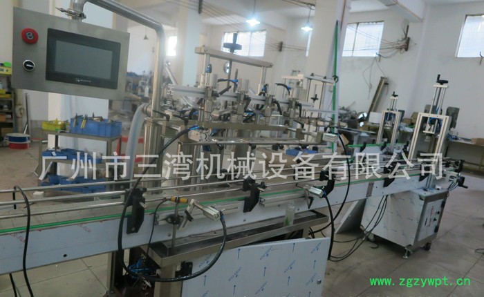 全自动食用油灌装机 全自动蜂蜜灌装生产线 洗衣液灌装机图2