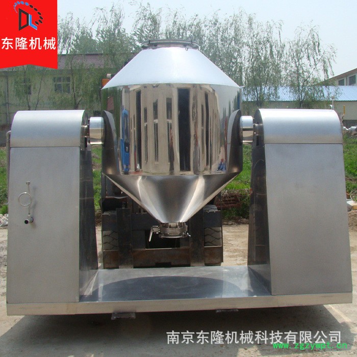 东隆双锥混合机 厂家批发立式不锈钢方锥混合机中药材钛白粉混料机设备图2