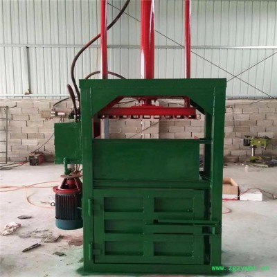 60吨废纸打包机 荷叶艾叶黄芩中药材压包机 富兴定做大吨位涂料桶压扁机