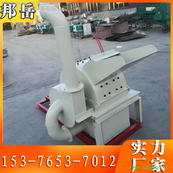 废旧木棒菌菇棒粉碎机 邦岳双口木材树木粉碎机 安徽道路绿化鲜树枝削片机 木质拖把杆中药渣颗粒机图6