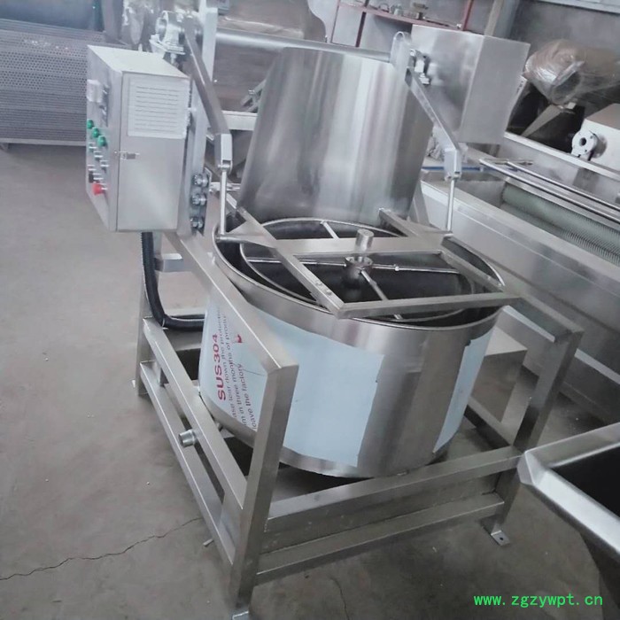 利顺 LS-TYJ全自动食品脱水脱油机黄花鱼甩油机不锈钢果蔬中药材甩干机图2