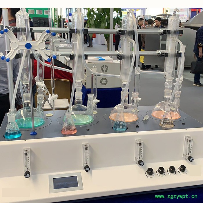 中药二氧化硫蒸馏仪BYSO2-4 二氧化硫蒸馏装置价格图7