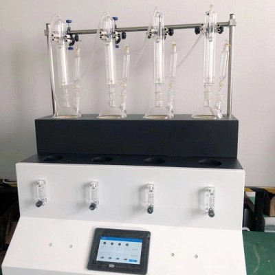 中药二氧化硫蒸馏仪BYSO2-4  二氧化硫蒸馏装置价格