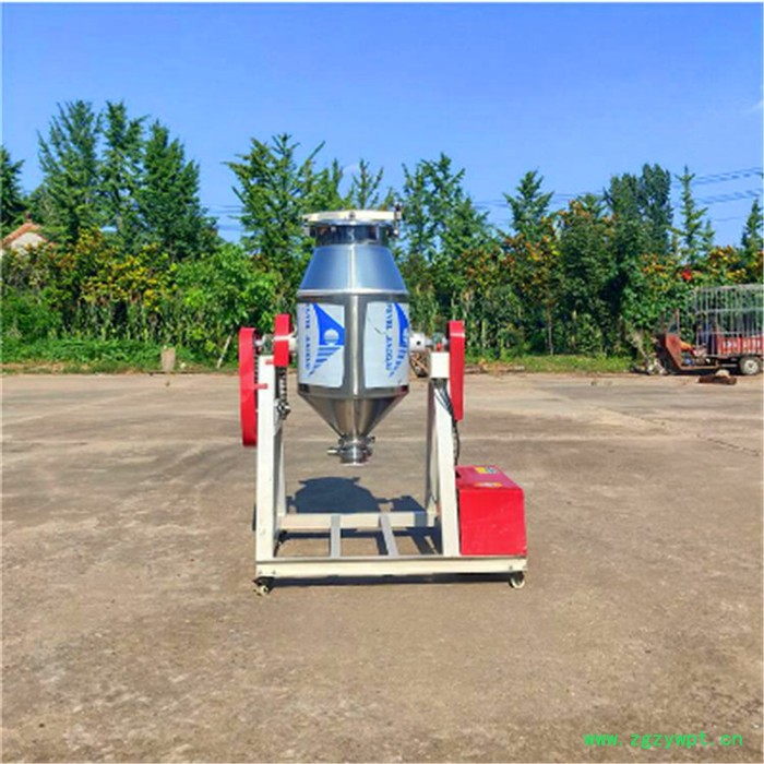 正邦 腰鼓式粉末拌料机 翻转式中药粉拌料机 封闭式液体混合机图4