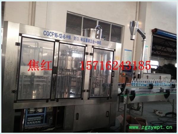 全自动小型瓶装汽水灌装生产线 瓶装碳酸饮料灌装设备图2