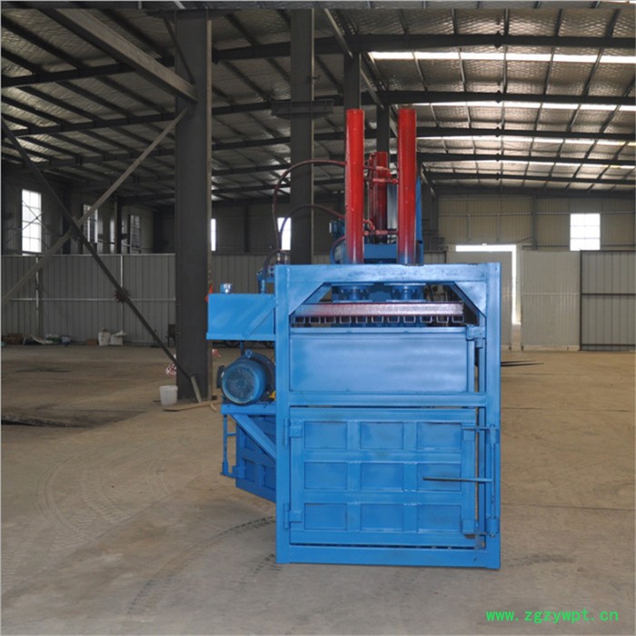 湖北中药材艾草压包机 宇晨立式液压打包机 废品塑料打包机型号价格图2