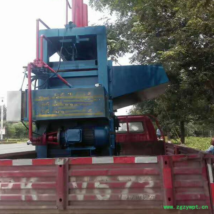 中旺废纸打包机 立式中药材树叶打包 秸杆稻草液压打包机 直销图4