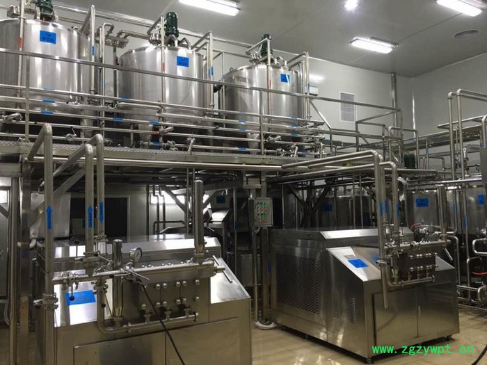 【顶天】易拉罐饮料调配灌装生产线 设计安装生产调试 蛋白饮料生产线图6