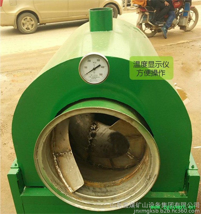 60型**茶叶中药材杀青机 滚筒炒茶机 茶叶加工机械图3