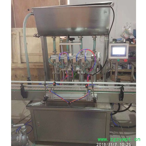 郑州全自动免洗洗手液灌装生产线 洗衣液洗洁精灌装流水线图5