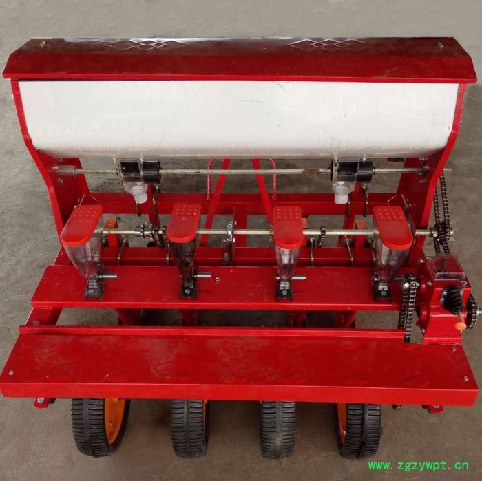 中药材免间苗播种机 农用手推蔬菜播种机高效汽油精量播种机富兴图6