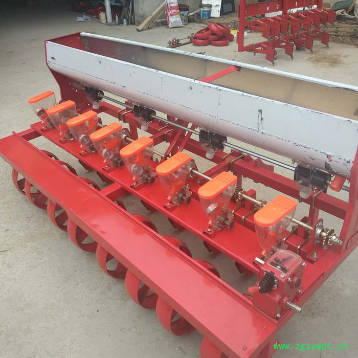 中药材免间苗播种机 农用手推蔬菜播种机高效汽油精量播种机富兴图2