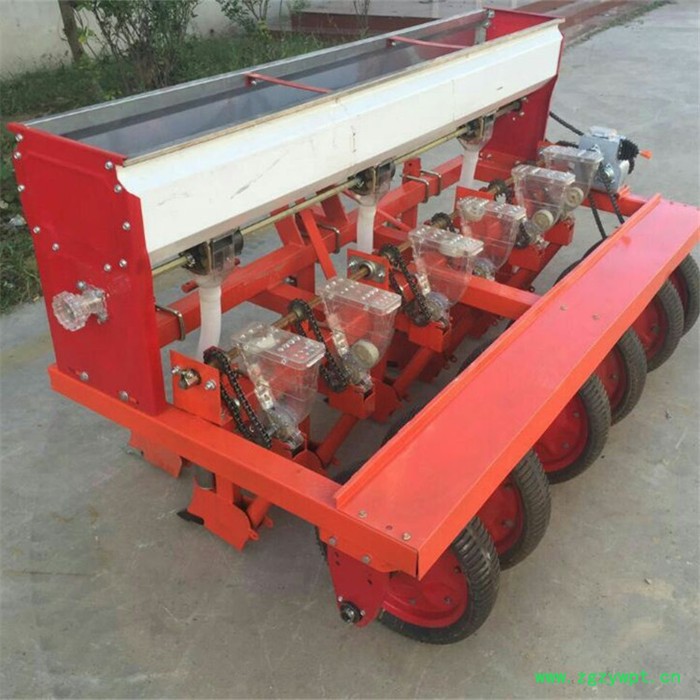 中药材免间苗播种机 农用手推蔬菜播种机高效汽油精量播种机富兴图8