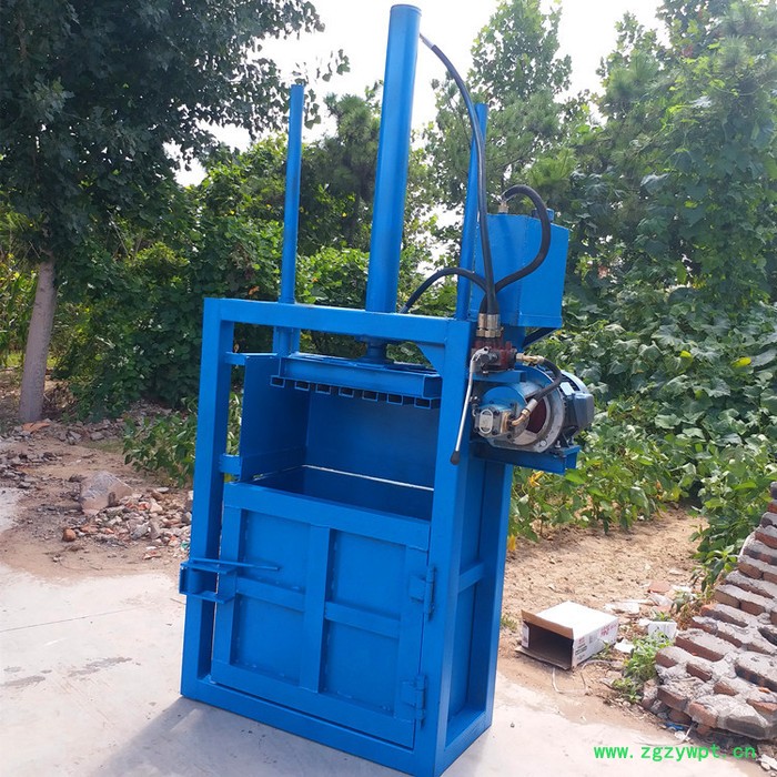 电动立式液压打包机 中药材液压打包机 瑞诚** 40T压缩机图5