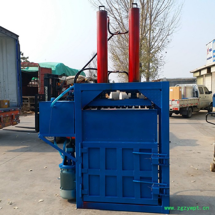 电动立式液压打包机 中药材液压打包机 瑞诚** 40T压缩机图4