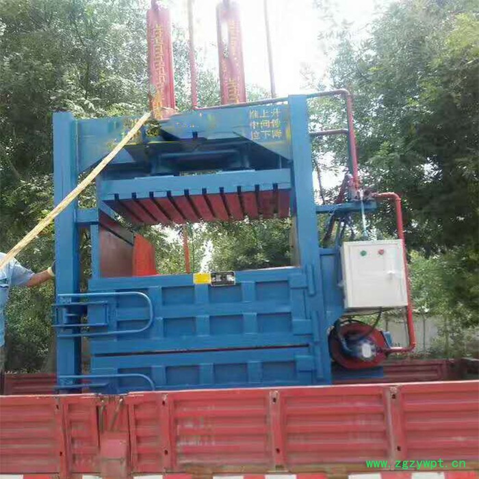 悍博**废纸塑料打包机 立式中药材树叶打包机 金属打包机图6