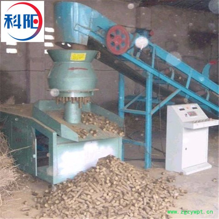 秸秆压块机/中药渣压块机/秸秆颗粒机/玉米秸秆压块机科阳牌玉米秸秆压块机图6