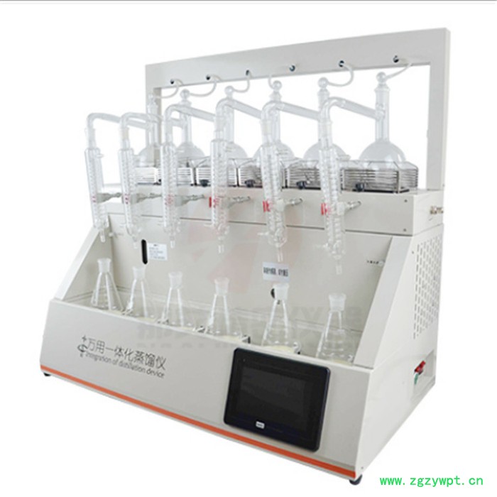 上海乔跃QYZL-6B 多功能蒸馏仪 一体化蒸馏仪 中药二氧化硫装置 远红外加热 可单孔单控图2