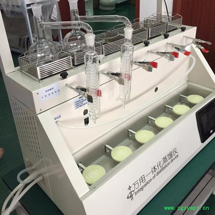 上海乔跃QYZL-6B 多功能蒸馏仪 一体化蒸馏仪 中药二氧化硫装置 远红外加热 可单孔单控