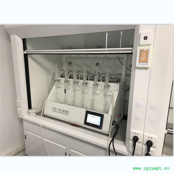 上海乔跃QYZL-6B 多功能蒸馏仪 一体化蒸馏仪 中药二氧化硫装置 远红外加热 可单孔单控图4