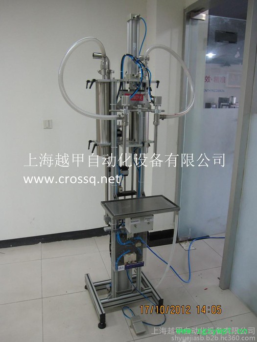 25ml-5000ml小型半自动高泡液体灌装机图2