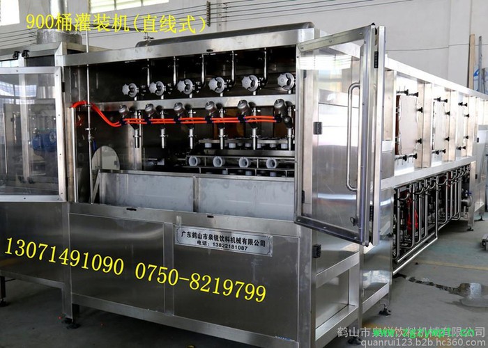 供应2000桶桶装生产设备 全自动饮用水生产线 液体灌装机图5