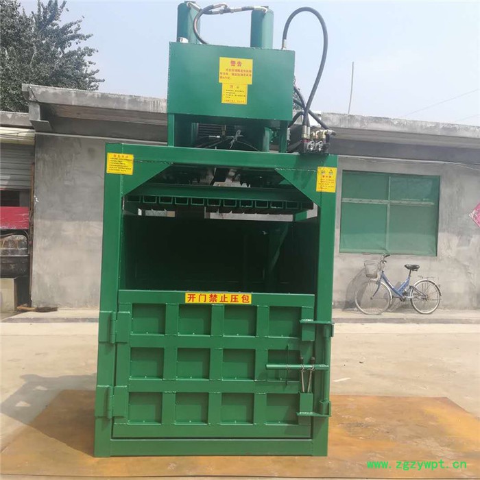 立式薄膜挤包机 中药材编织袋压包机富兴 河南省废纸压块机图3