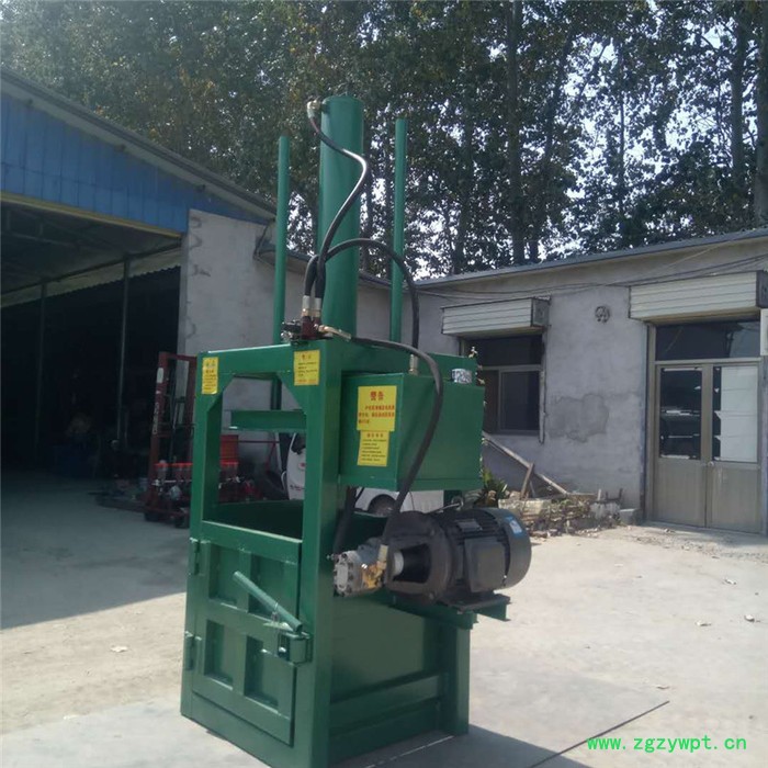 立式薄膜挤包机 中药材编织袋压包机富兴 河南省废纸压块机图4