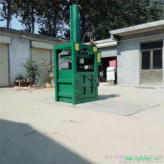 塑料薄膜中药材压块机立式液压打包机小型服装液压打包机图5