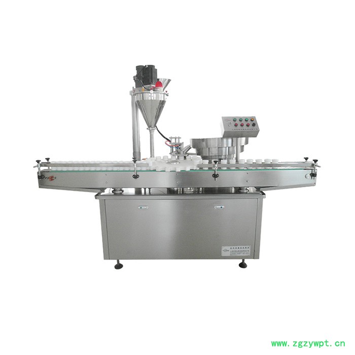 全自动粉末灌装生产线 冬虫夏草粉末生产线 上海圣起 专业制造图4