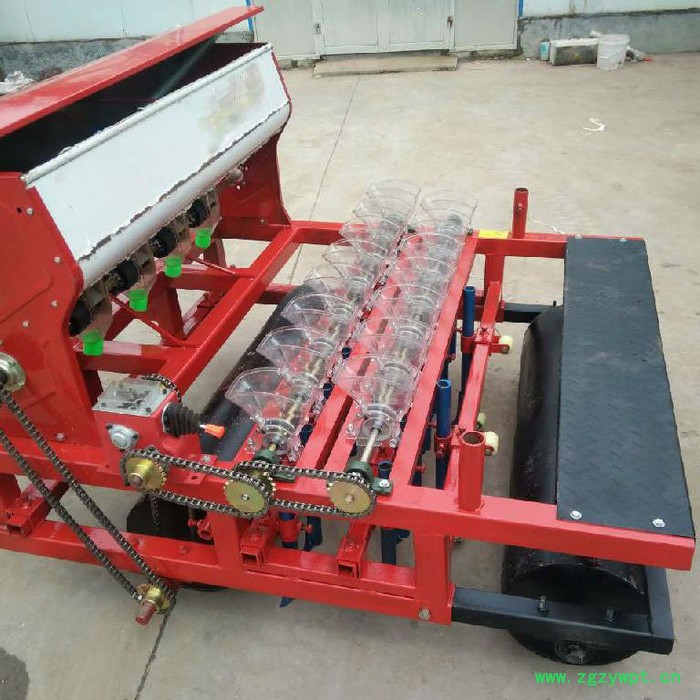 农康5行 蔬菜播种机 新款小粒播种机 多功能手推式蔬菜播种机 汽油电动中药材精播机图4