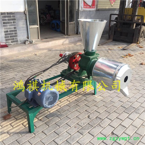 鸿祺 饲料中药粉碎机 小型多功能磨面机 五谷去皮磨面机图7