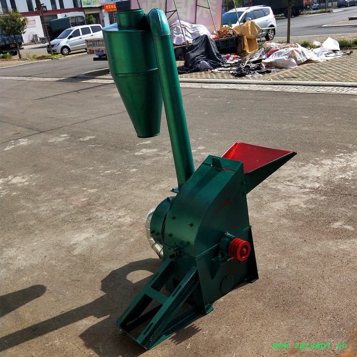 干湿中药渣粉碎机 家禽饲料小型粉碎机 锤片式农作物秸秆粉碎机图3