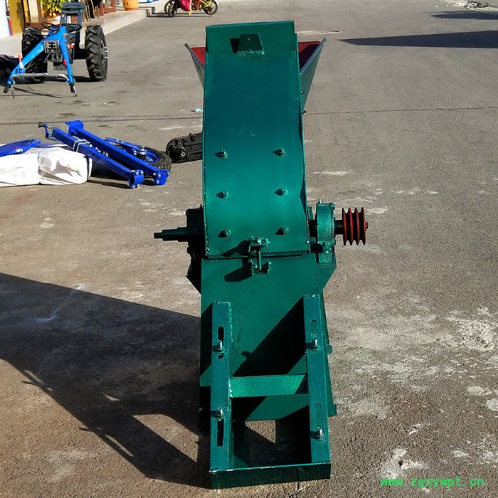 干湿中药渣粉碎机 家禽饲料小型粉碎机 锤片式农作物秸秆粉碎机图5
