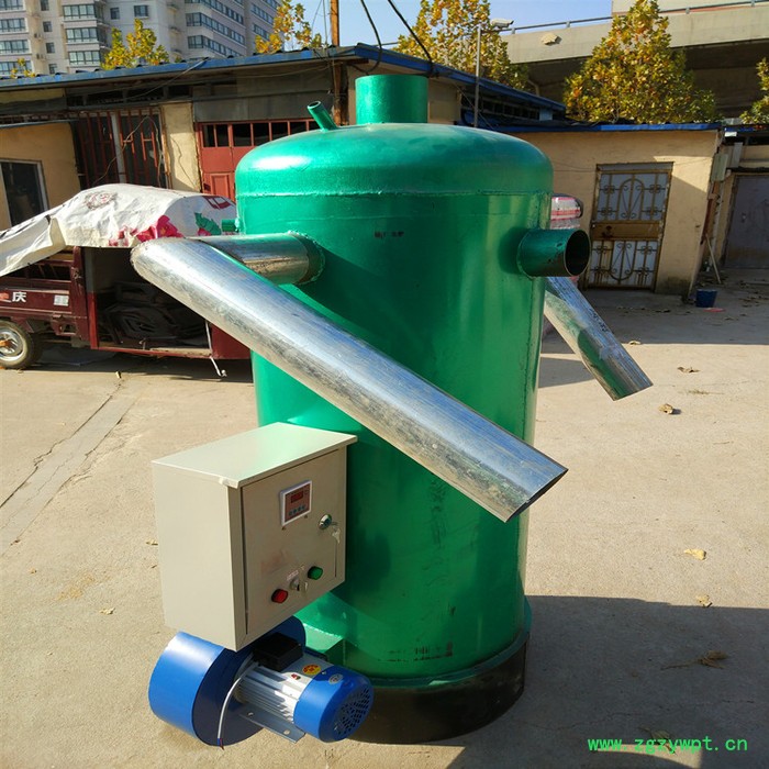 中药材烘干热风炉 农舍养殖电子恒温暖风送风式的采暖炉 猪圈幼崽冬季取暖炉图6