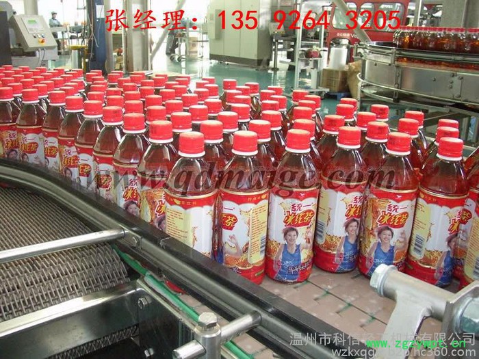 茶饮料生产线设备|2000瓶-15000瓶每小时中小型凉茶饮料灌装生产线全套设备