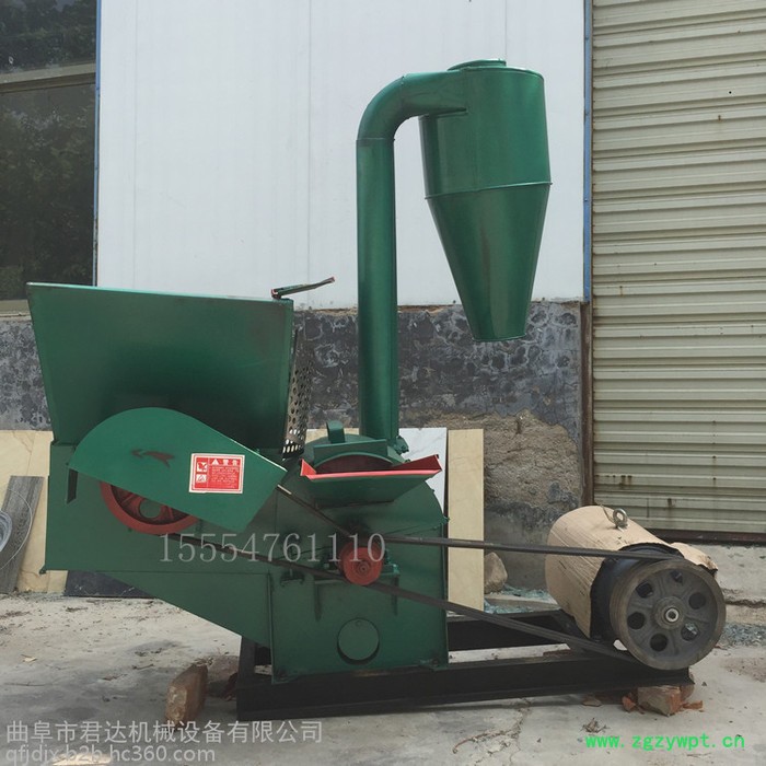 君达 牛羊饲料粉碎机 中药材粉碎机 家用秸秆麦秆切碎机 多功能粉草机图7