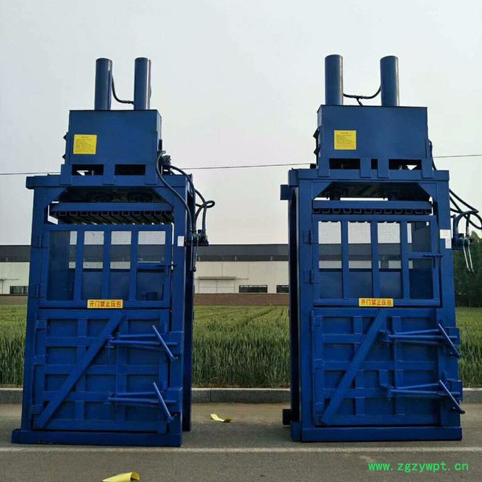 万轮** 单双缸大容量废纸液压打包机 中药材液压打包机 生活垃圾快速打包机图4