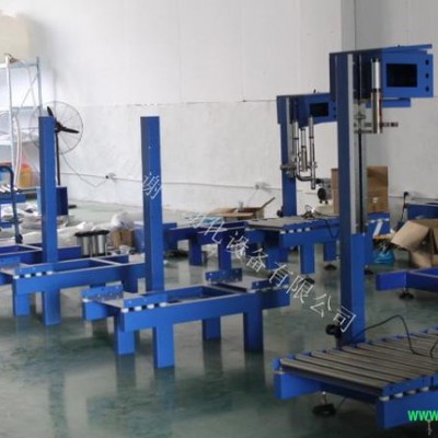 上海中桶全自动液体灌装机流水线