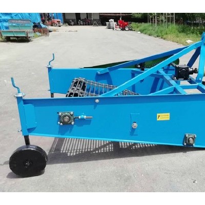 红薯收获机图片挖红薯的机器 红薯收获机图片 双行红薯杀秧机 起中药材的机器