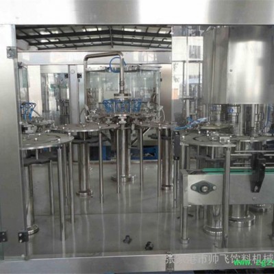 全自动小型饮料灌装生产线 果汁饮料灌装机